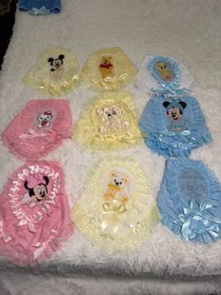 Baby going-home outfits; different colors for girls and boys. $40 per set. Please message if interested.
