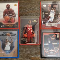 Lebron James Rookie & Sophomore Card Lot
