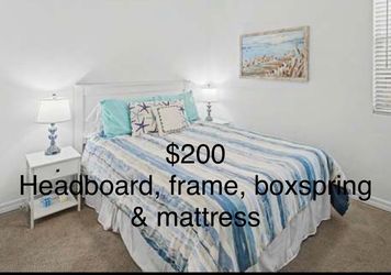 Queen bed