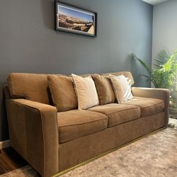 86” Fabric Queen Sleeper Sofa Bed