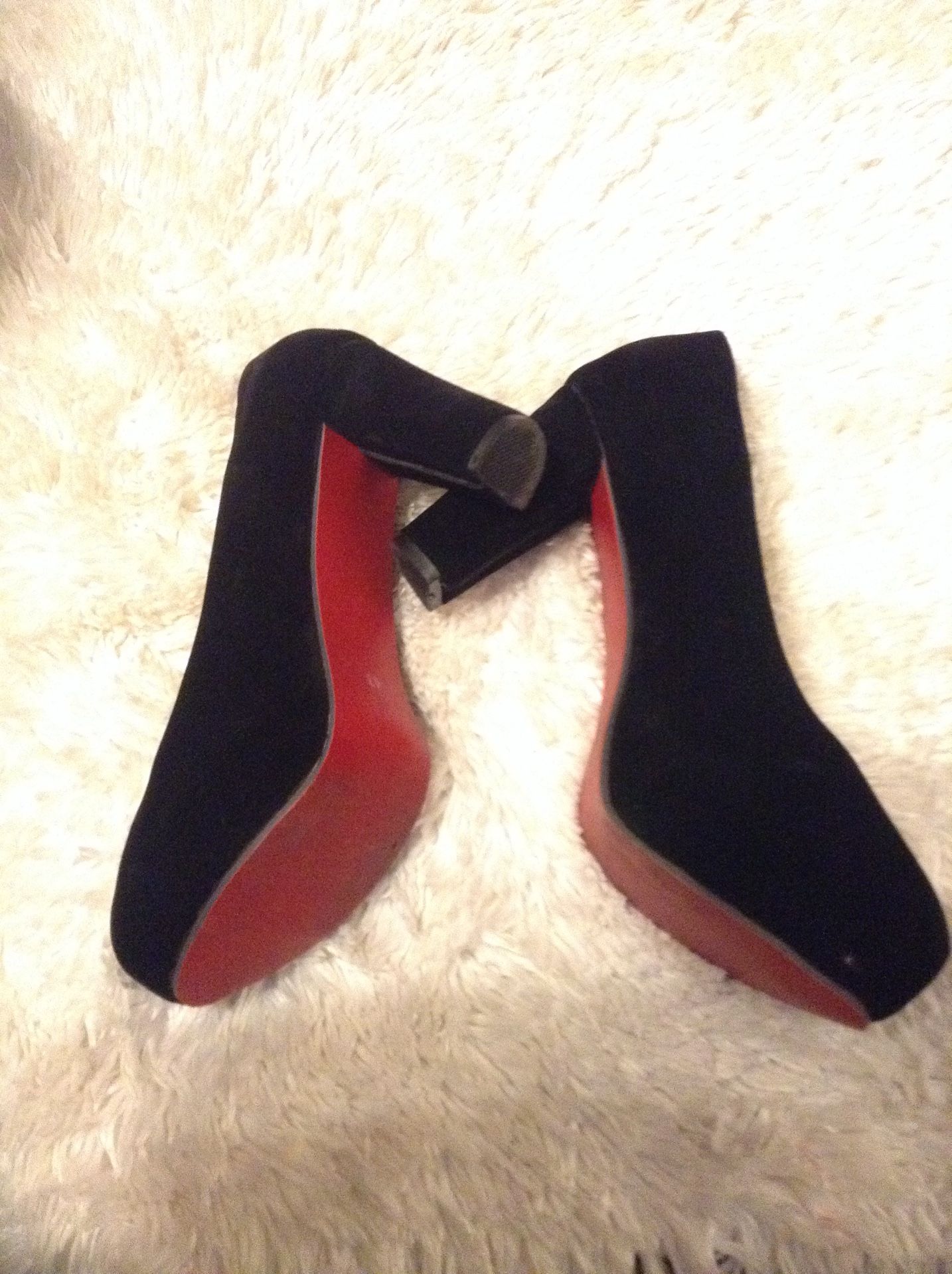 New suede shoes