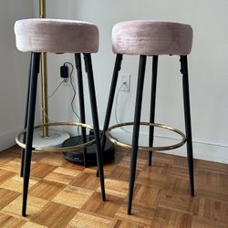 Pink Bar stools