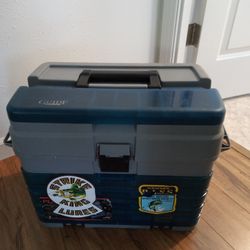 Vintage Plano Guide Series Tackle Box 
