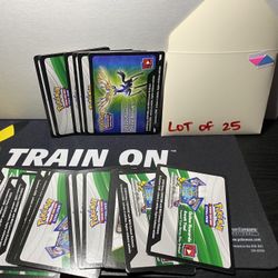 New Pokémon Tcgo Code Cards (P/B, Lot Of 25) Only $5.