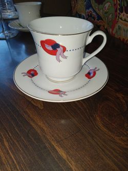 Red Hatters Tea Cup
