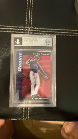 2001 leaf Limited trading card