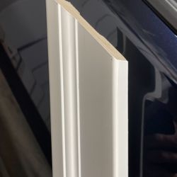 PVC White Exterior Brickmould