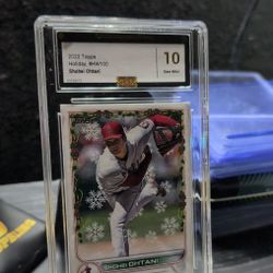 2022 Topps Holiday Shohei Ohtani #HW100- ($30)