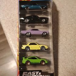 2025 Hot Wheels Fast And Furious 5 Pack