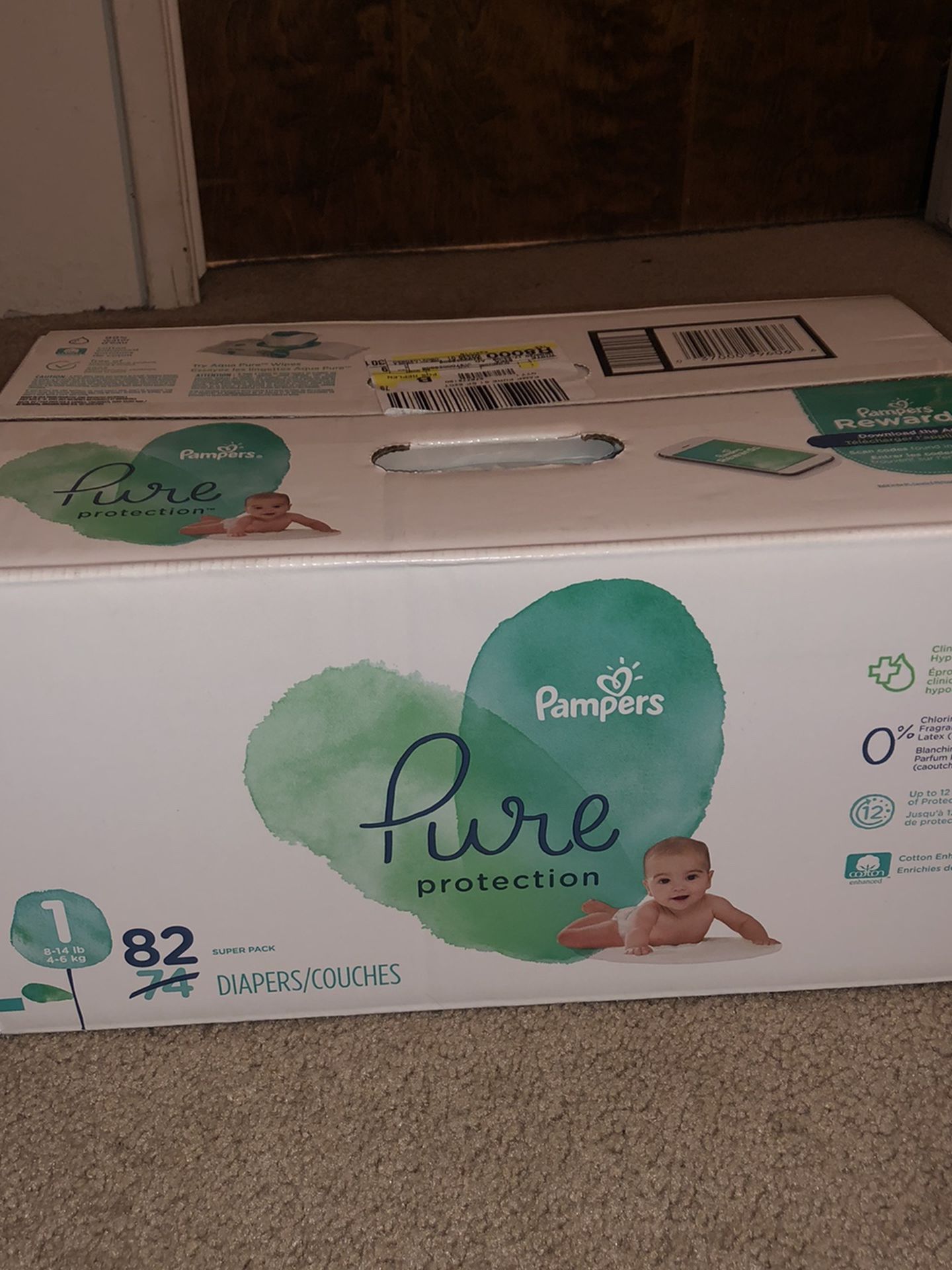 Diapers Pampers Pure Protection