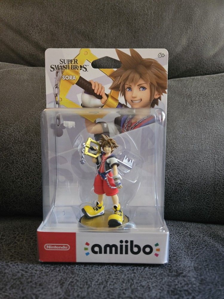 Super Smash Bros Series - Sora - Kingdom Hearts - amiibo - Sealed 24hr Shipping