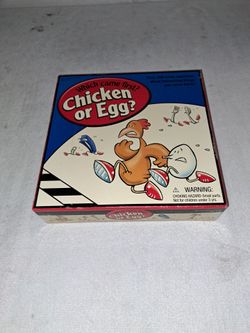 Chicken Or Egg Which Came First? Board Game In Excellent New Condition (Is Complete Nothing Missing)