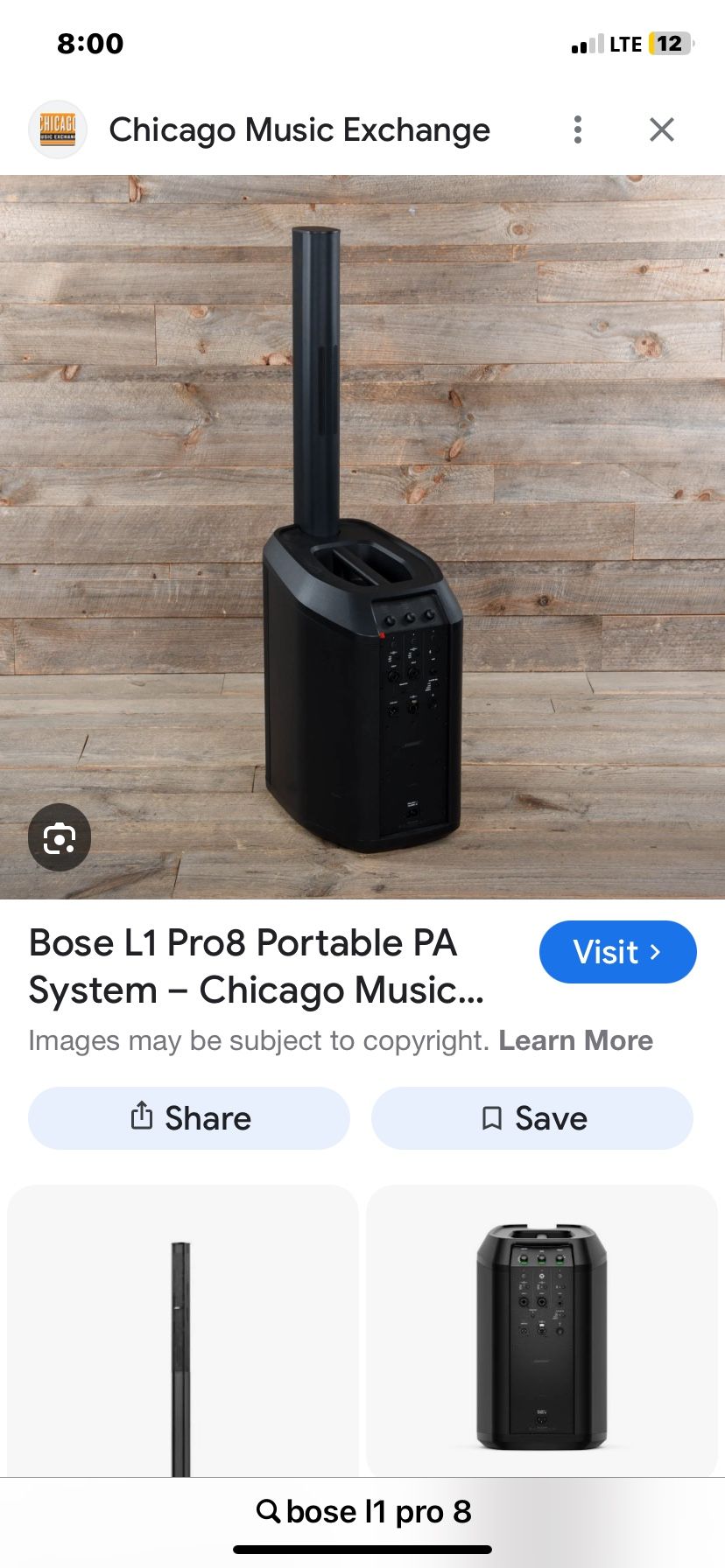 Bose L1 Pro8