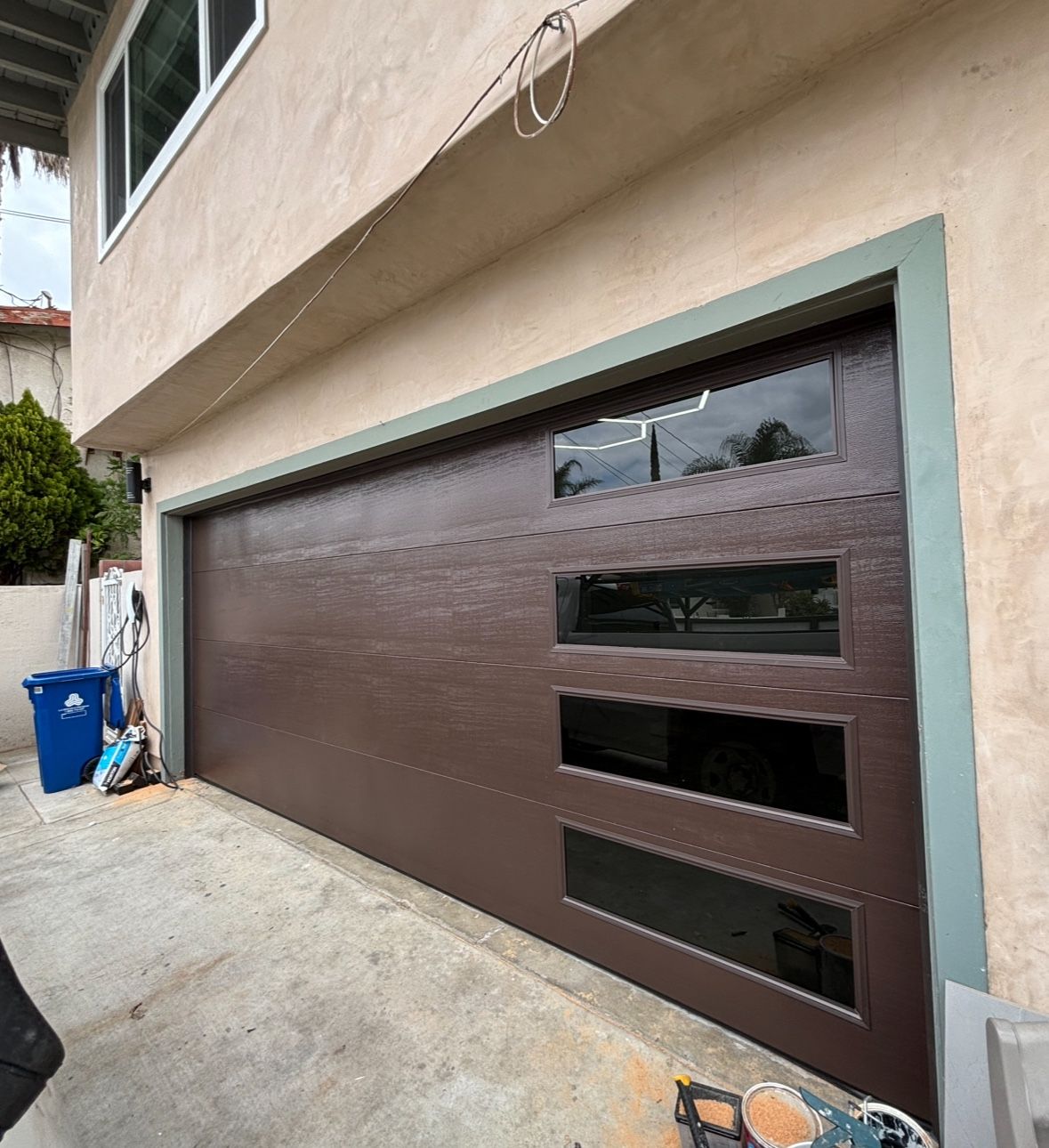 Garage Doors Brown 16x7 