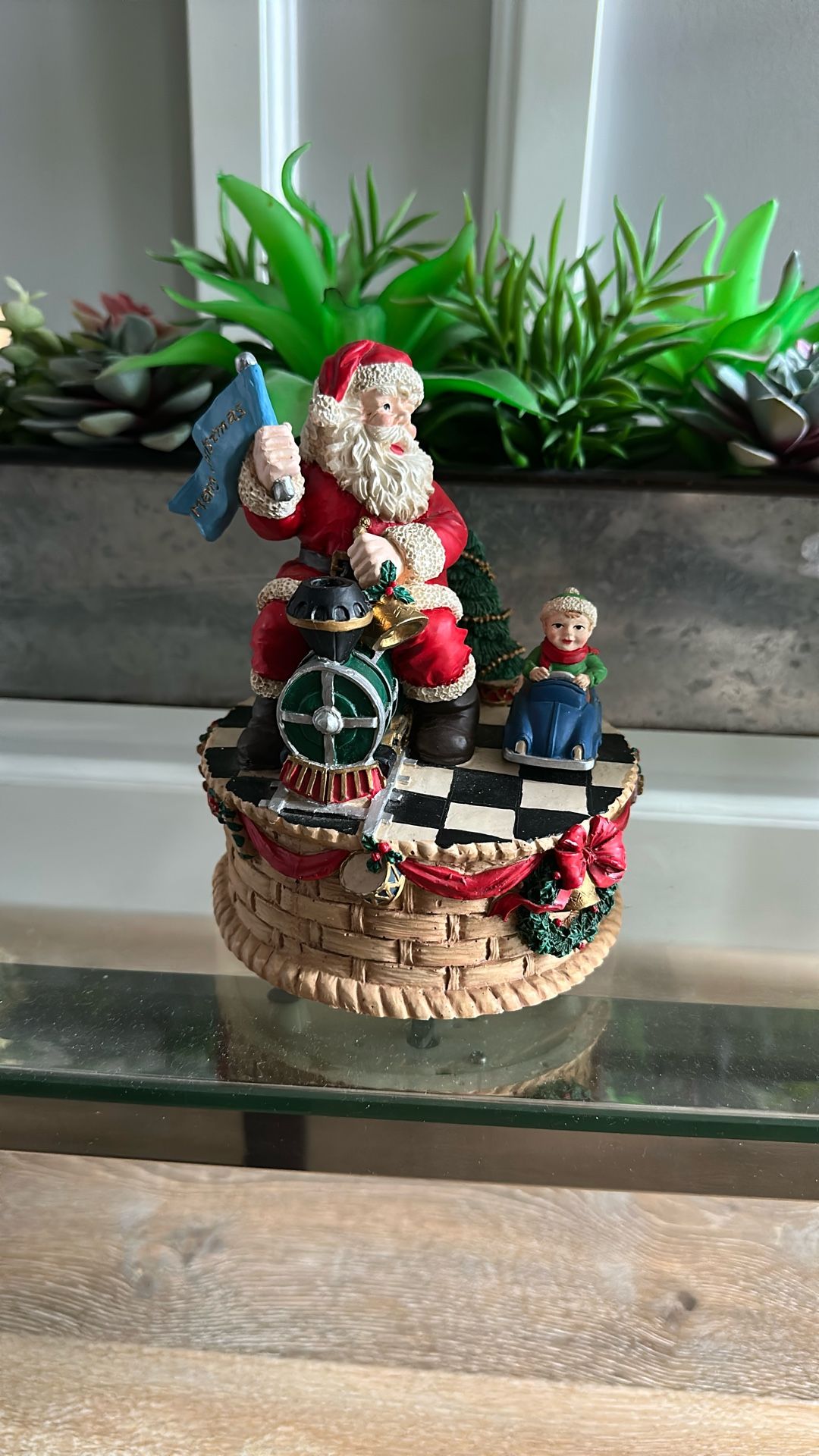 Santa claus Figurines With Music