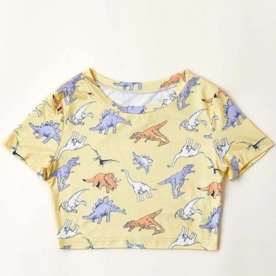 Dinosaur Crop Top