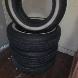 Remington Wide White Wall Tires