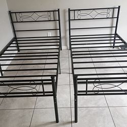 Twin beds 2 for $100 comes dissembled and ready to go.