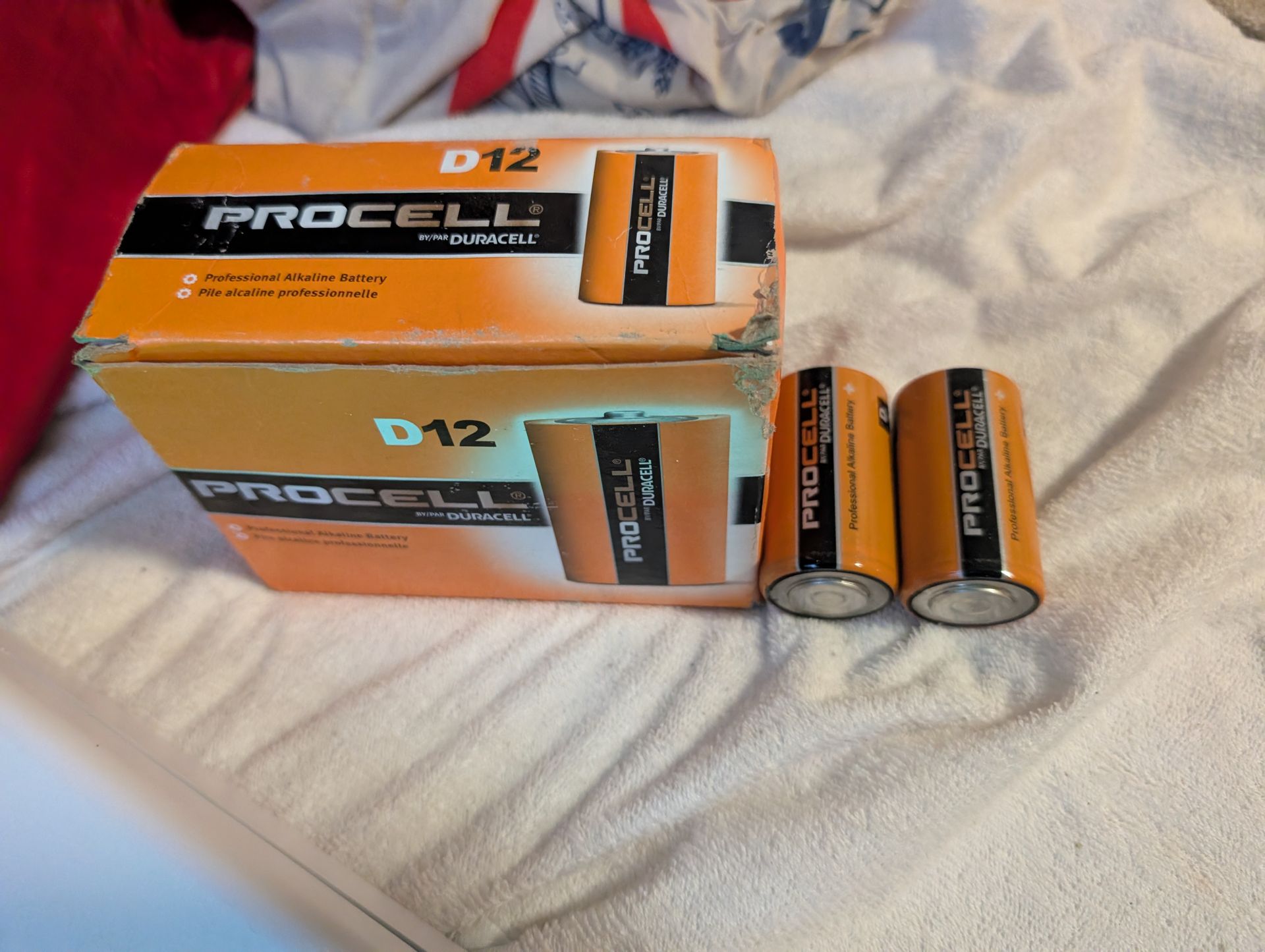 Brand New Duracell Procell Size D Batteries Quantity of 14
