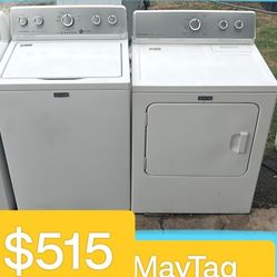 $515 MayTag Washer Dryer / Stackable Stove Water Heater Boiler 