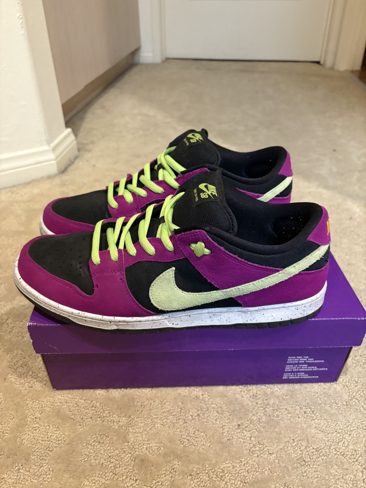 Nike SB Dunk Pro ACG Terra Red Plum Size 14 BARELY WORN