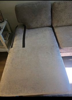 Sectional 3 piece couch gray