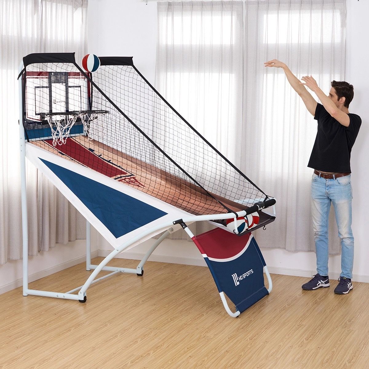 Easy Fold 2 Player Arcade Basketball