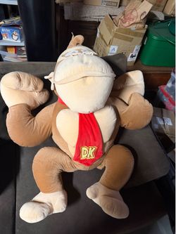 NWT Donkey Kong Feel Good Jumbo Huge Feel Good Plush
