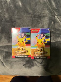 Pokemon 30th Celebration Booster Bundle Set of Two