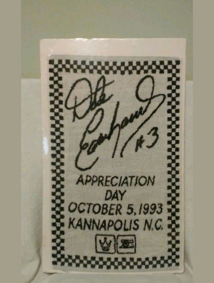 Rare Dale Earnhardt sr Appreciation Day Towel Cannon Mills for