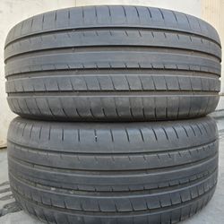 (2) 275 45 21 Goodyear Tires 