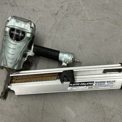 Hitachi Plastic Collated Framing Nailer