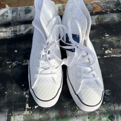 White Converse 