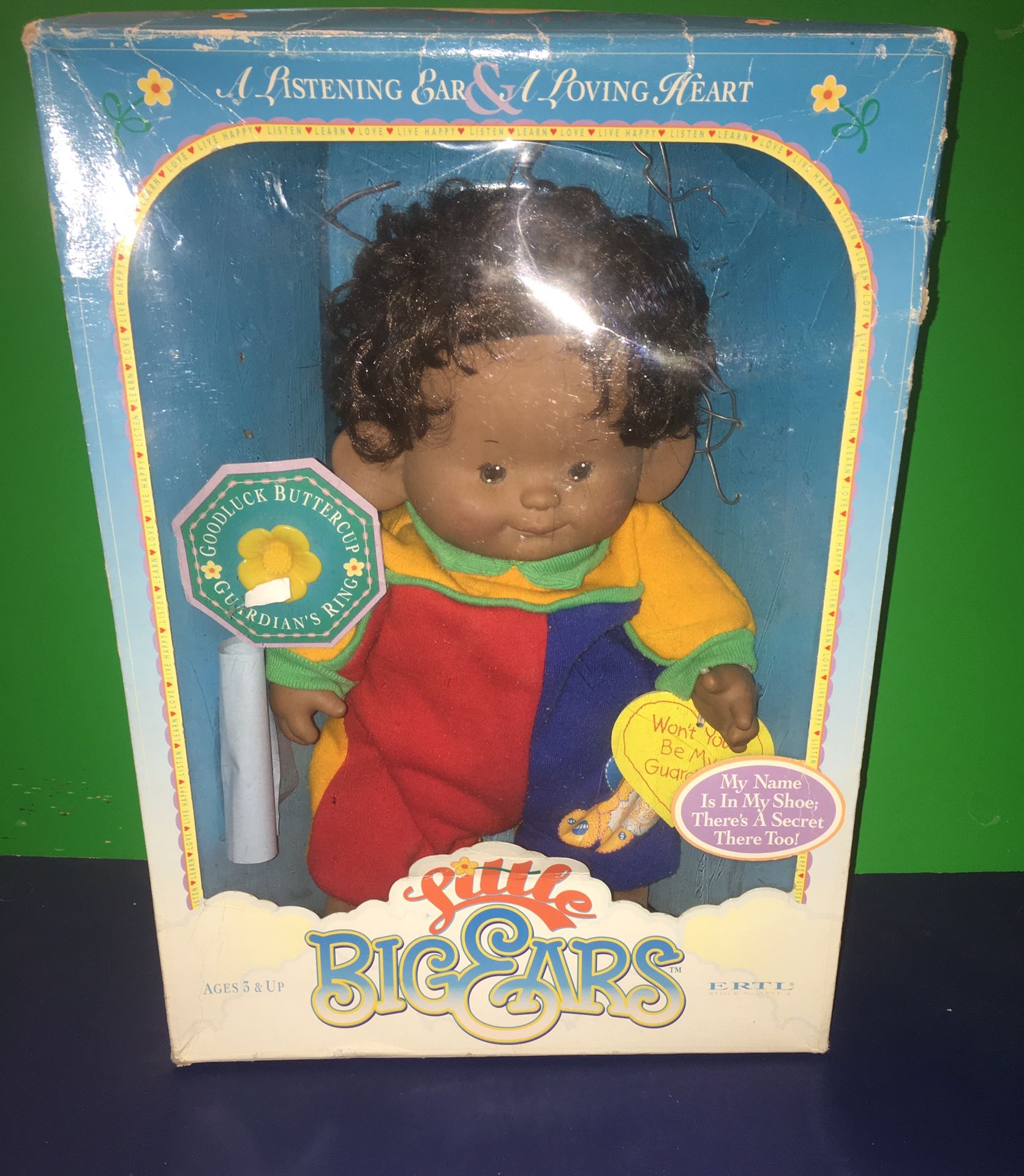 Vintage Little Big Ears Doll ERTL Boy 1995