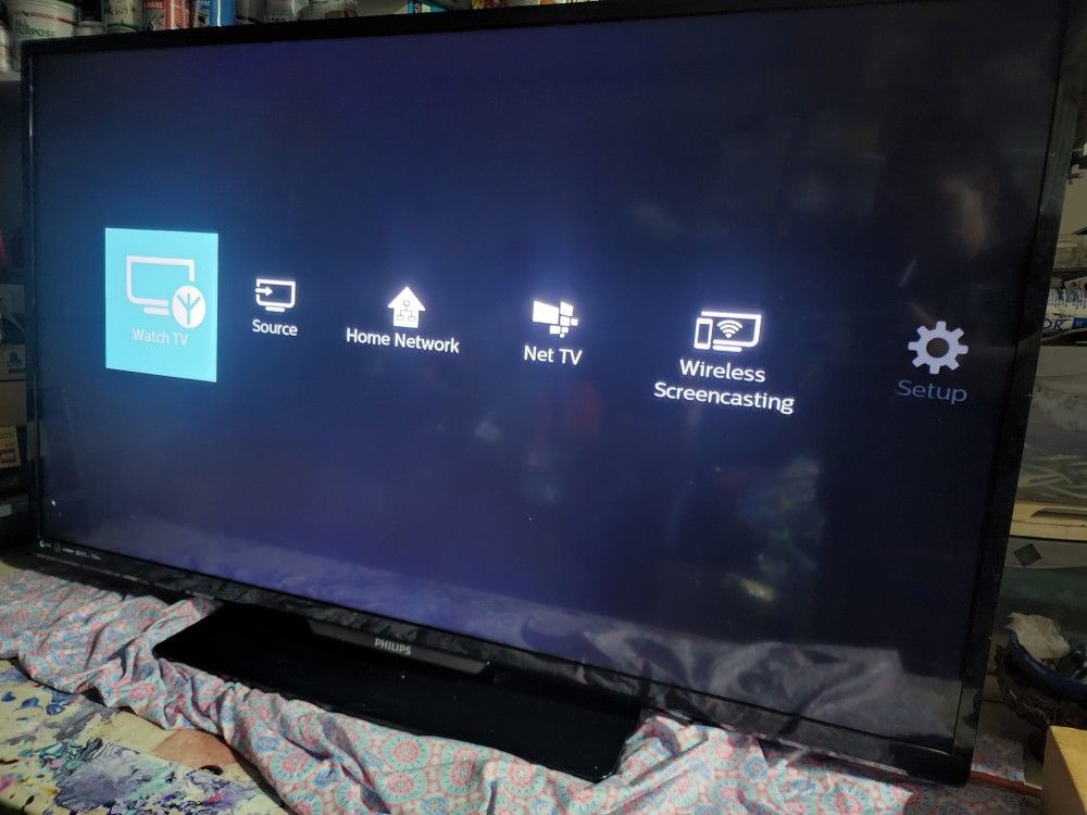 Philips 50 Inch Smart Tv With Remote