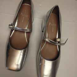Paolo Mary Jane Pumps Size 8m