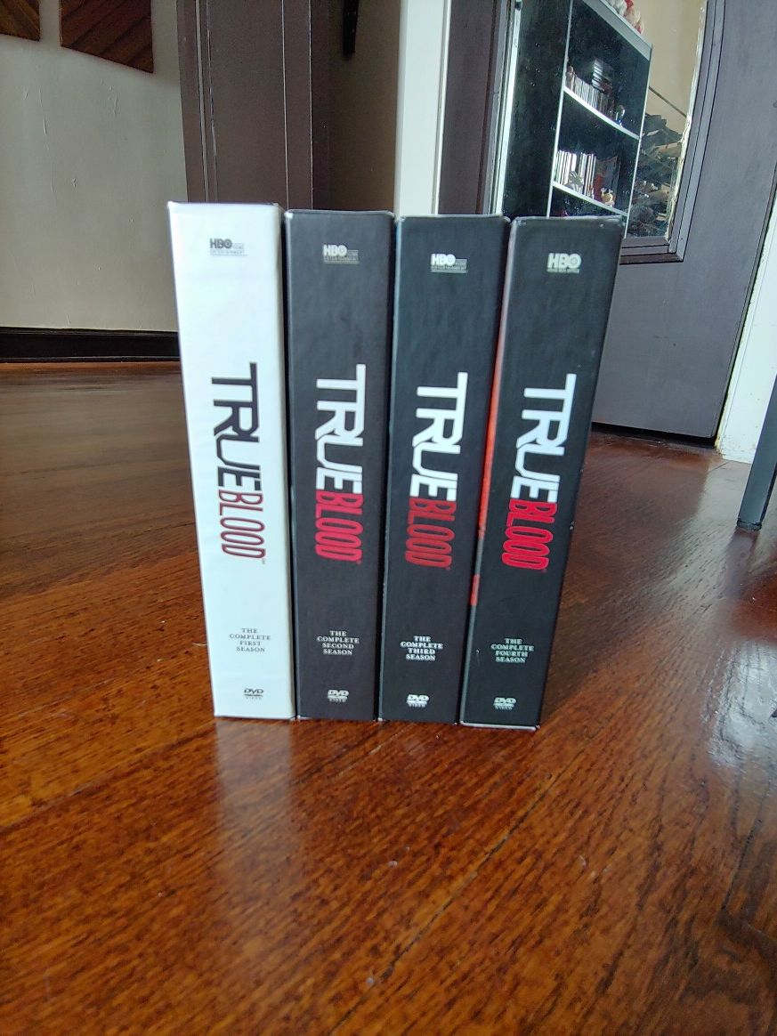 True Blood Seasons 1-4 Box Sets