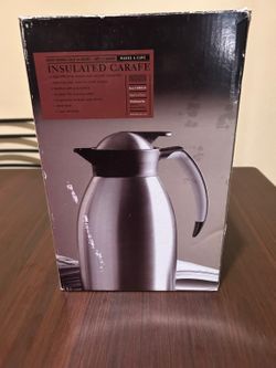 Insulated Stainless Steel Carafe