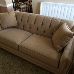 Gold/tan Sofa