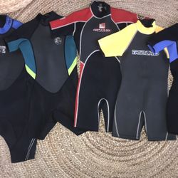 Wetsuits Women's 8, Kids 10,14,16