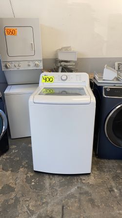 LG White Top-Loading Washer