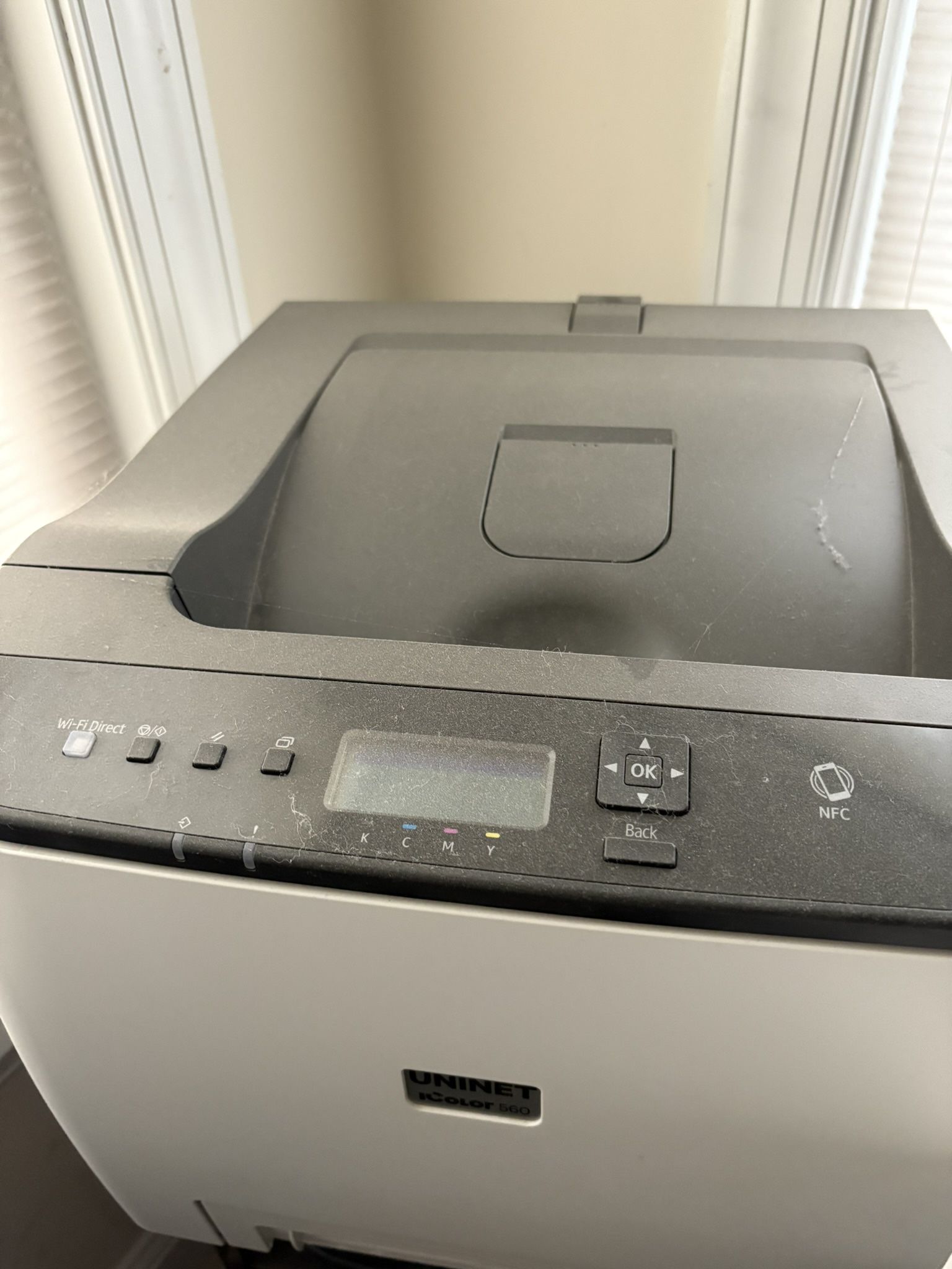 Uninet Icolor 560 White Toner Printer, 2 Step Standard Paper
