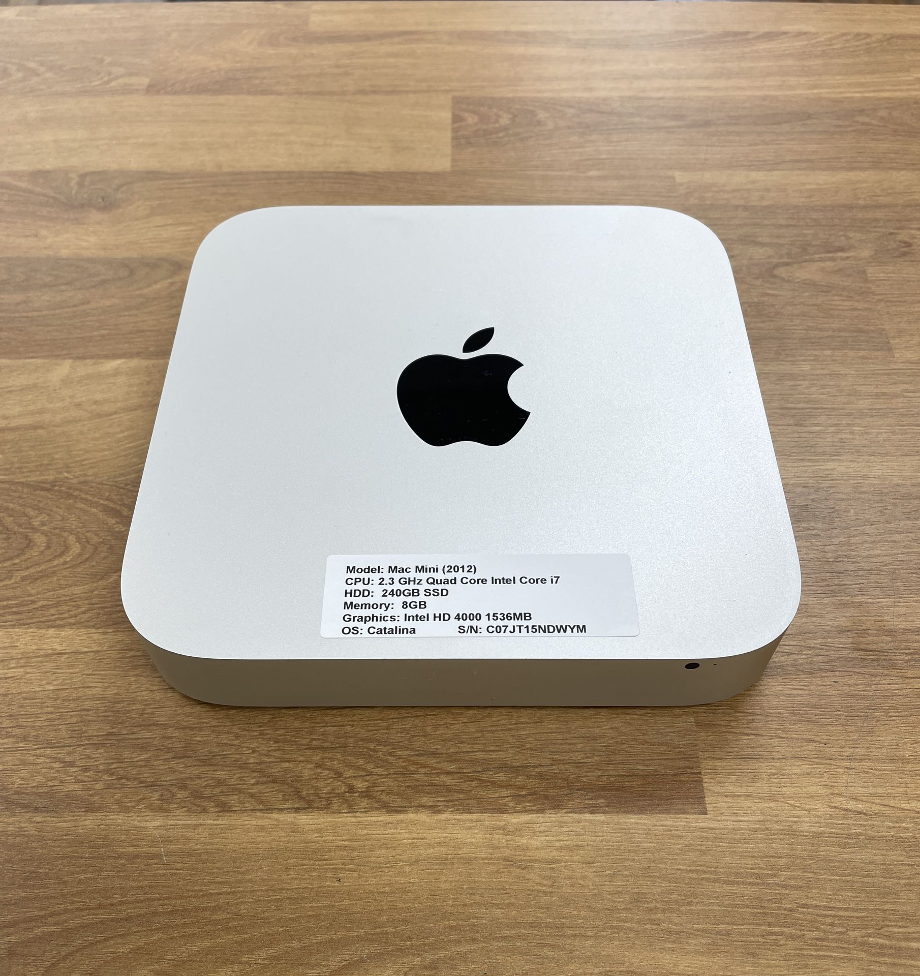 Apple Mac Mini ** 2.3Ghz Intel Quad Core i7 ** 240GB SSD ** 8GB