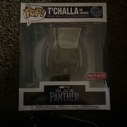 T’Challa on Throne Funko Pop