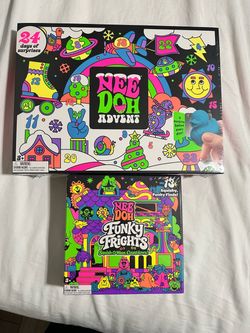 Christmas and funky frights needoh bundle