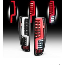LED Taillights with Black Lens