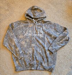 Pacific Northwest camo hoodie