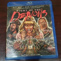 Night Of Demons Blu-ray 📀 DVD 1988