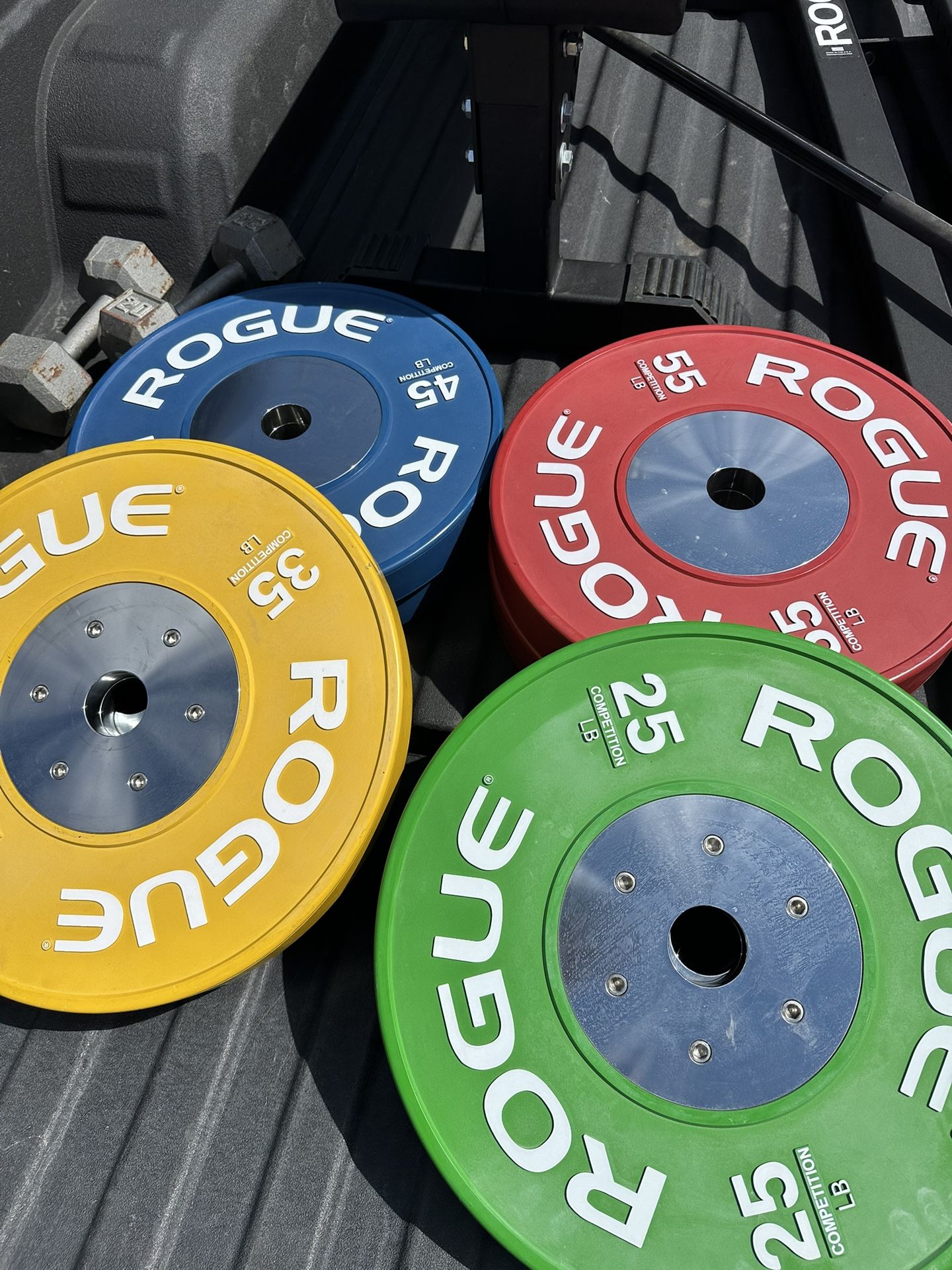 320lb Rogue Competition Bumper Plates