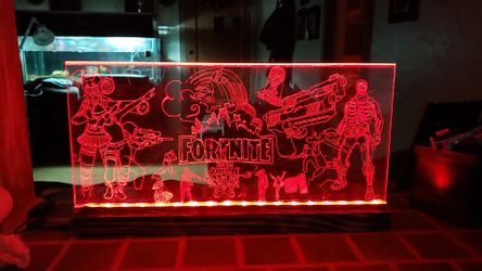 Fornite LED light frame